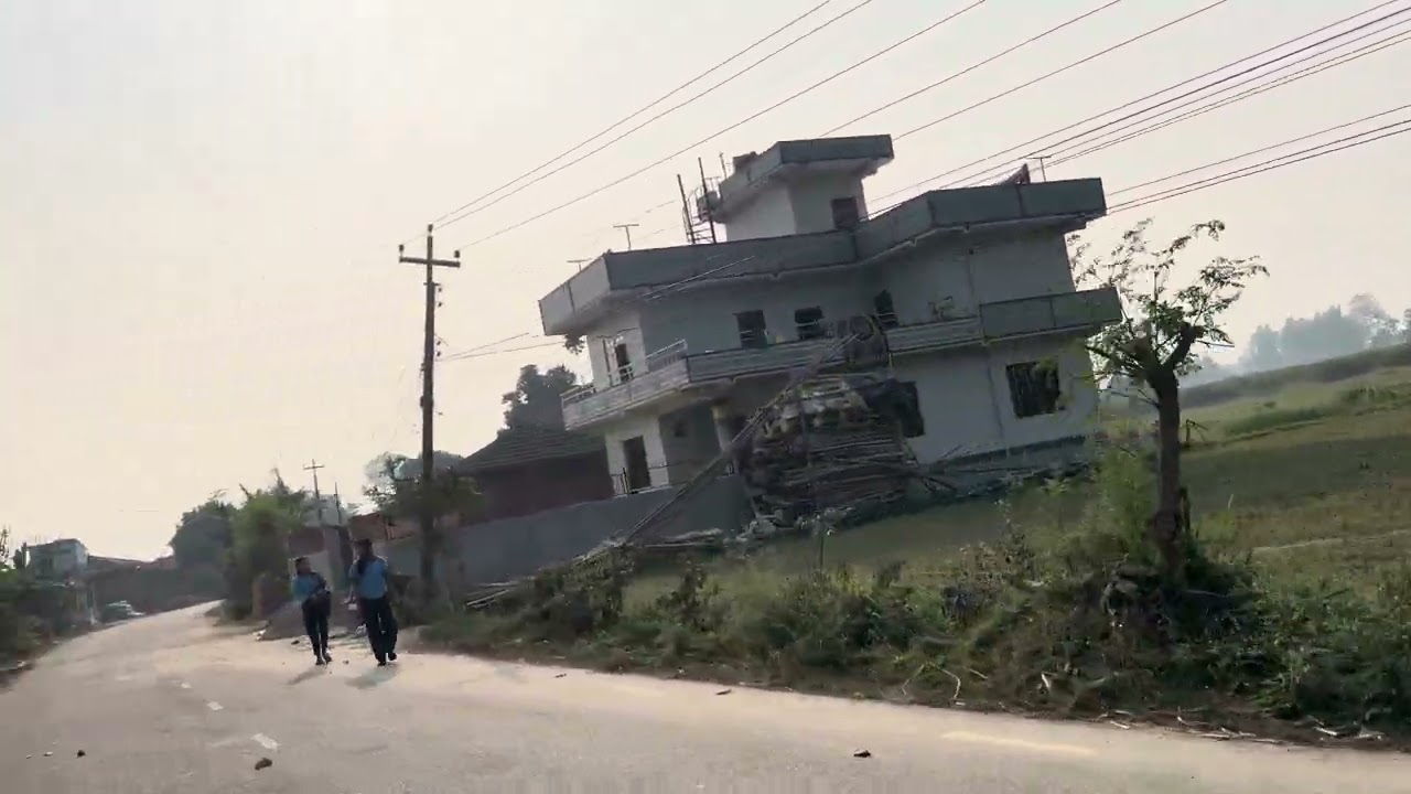 Dumazor village in Sarlahi Nepal 