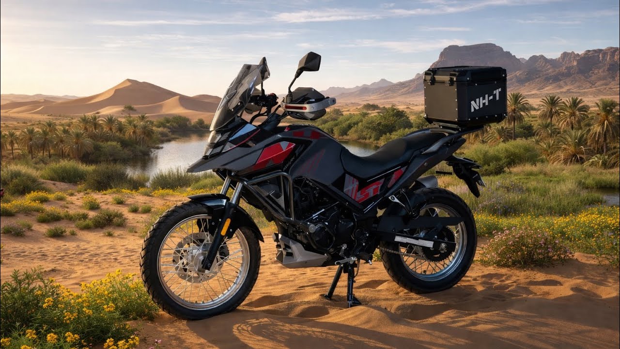 دباب SYM NHT 300 تحت التجربة 