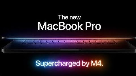 MacBook Pro with M4 family - Product Introduction / Apple