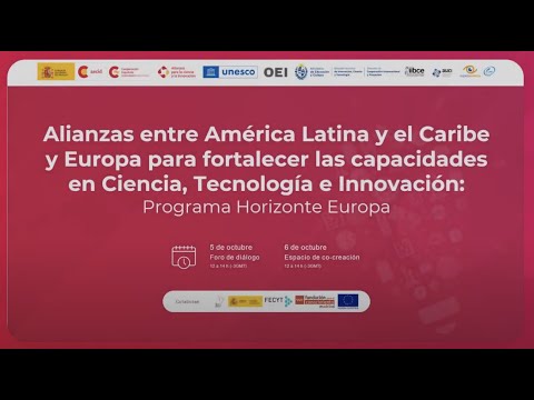 Alianzas entre América Latina y el Caribe y Europa. Espacio de diálogo.