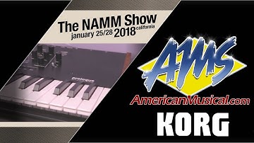 Korg Prologue Analog Synth - AMS at NAMM 2018