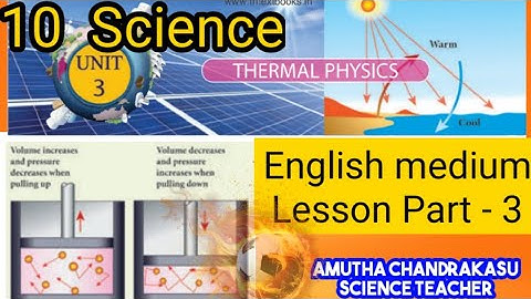 10 Science - Thermal Physics English medium Part 3