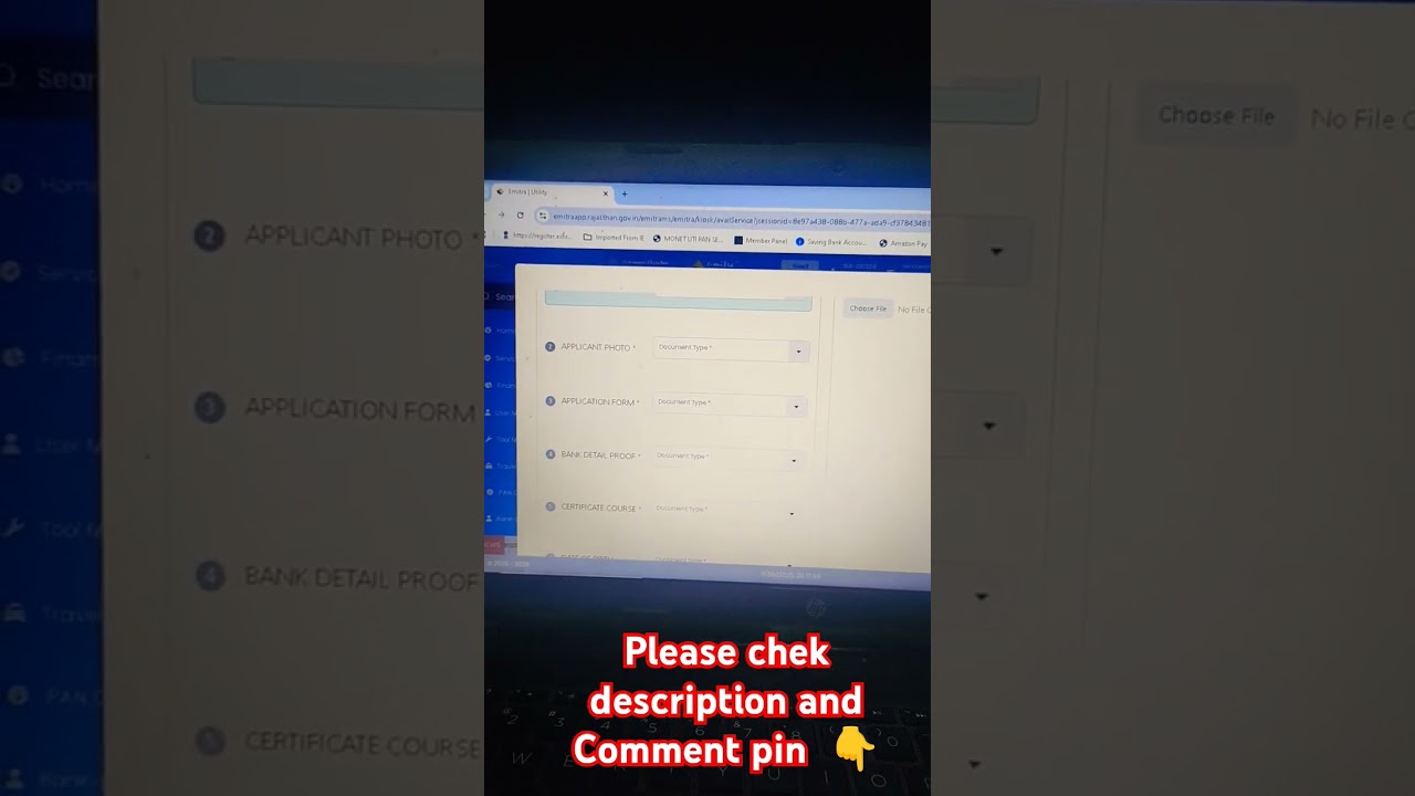 Emitra document upload 2025 | AFFidavit by emitra kiosk owner annexure v || required attachments