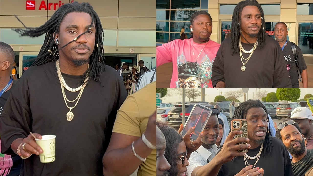Urgent 🚨 Retour De Wally Seck au Sénégal Après Son Séjour au USA :Admirez Son Arrivée