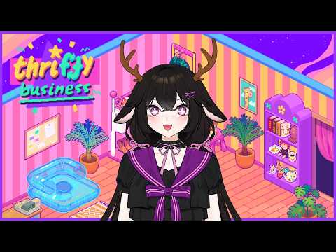 [Thrifty Business] Lets Go Thrifting! Featuring SisterLope! |Vtuber Kuro Ishida|