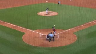 Indianapolis' Hanson hits second double