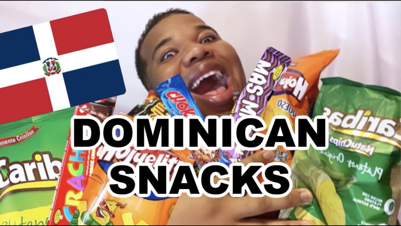 TRYING DOMINICAN SNACKS TRYING SNACKS FROM THE DOMINICAN REPUBLIC