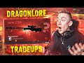 Attempting Dragon Lore Trade-up Contracts! (HIGH R1SK)