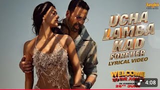 Ek ucha lamba kad lyricsong Akshay Kumar disha patani new song (welcome to the jungle)#trendingsong