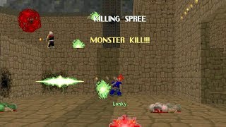 ZDaemon Deathmatch Chaos
It gets pretty nutty with this many players. ZDaemon Deathmatch Chaos