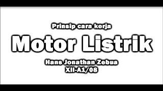 Prinsip Kerja Motor Listrik (Gaya Lorentz) - Fisika Kelas XII