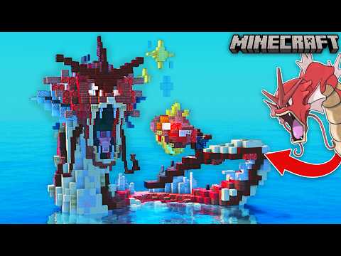 How I built Shiny Gyarados in Minecraft