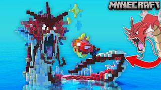 How I built Shiny Gyarados in Minecraft