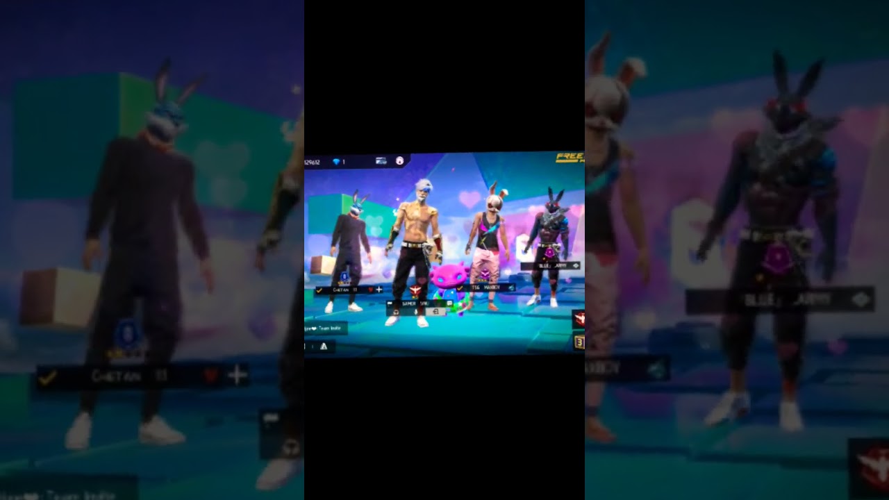 Free Fire Group Emote 😎 My Full Squad 🔥 year 🤫 ka ☺️ yari 😈