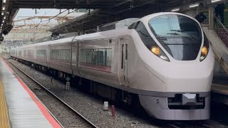 E657系K11編成が特急品川行きとして松戸駅を通過!