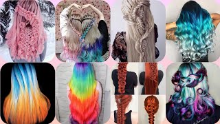 أجمل وأروع ألوان صبغات الشعر مع تسريحات للشعر2021