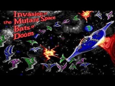 Invasion of the Mutant Space Bats of Doom – gameplay video