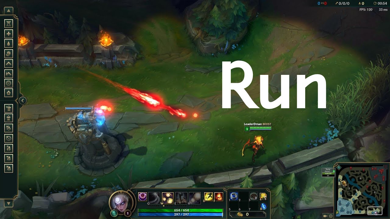 Beating a Practice Tool Game While Being Chased by Tower Shots