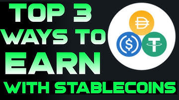 Top 3 Ways To Earn Yield Passive Income With Stablecoins #passiveincome #defi #crypto