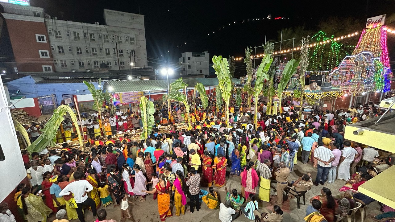 SKY PLUS TV , திருச்செங்கோடு அருள்மிகு சின்ன ஓம் காளியம்மன் கோவில் மகா குண்டம் 2026