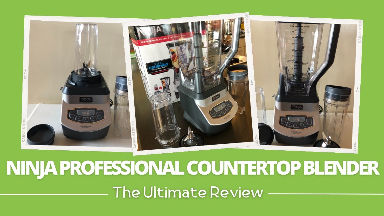 Ninja Professional Plus Blender Duo Auto IQ BN750 Series Unboxing and  Review 