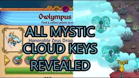 Owlympus Event - ALL MYSTIC CLOUD KEYS - Merge Dragons