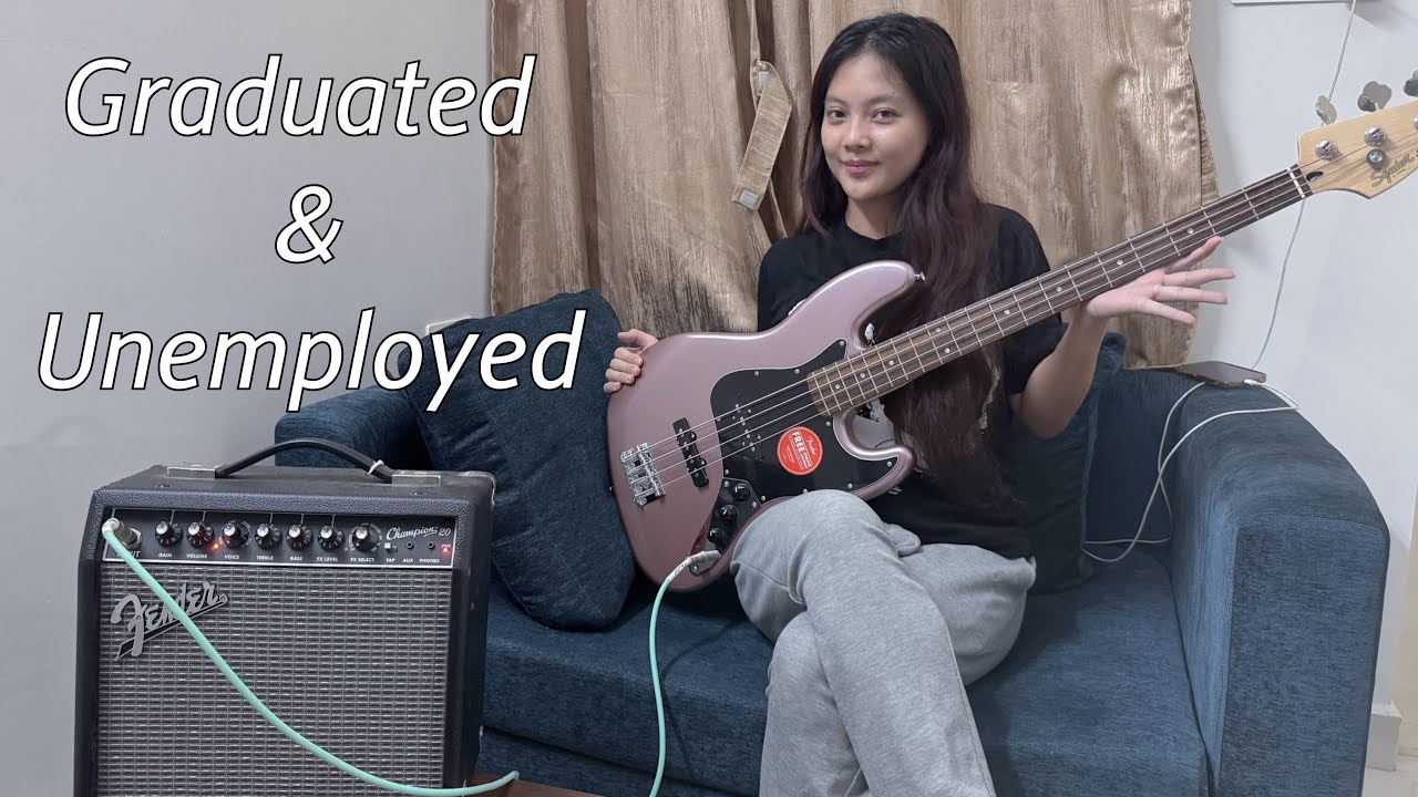 Life after Graduation | new apartment, new bass guitar, skincare, workout, cooking