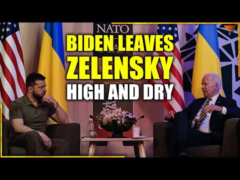 Zelensky Gets an Unwelcoming Welcome from Joe Biden
