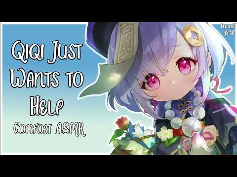 [F4A] Binaural Qiqi Just Wants to Help! | Comfort ASMR | Genshin Impact RP