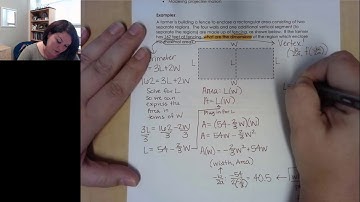Unit 5: Applications of Quadratic Functions