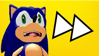 Sonic Adventure but everytime this face appears it gets faster