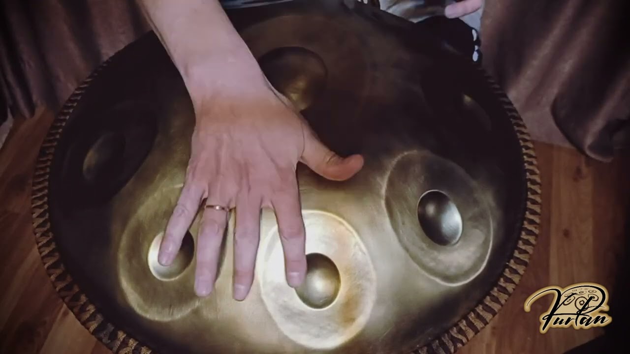 KurPan | Handpan B Kurd 9 | B / F# G A B C# D E F# | латунированный