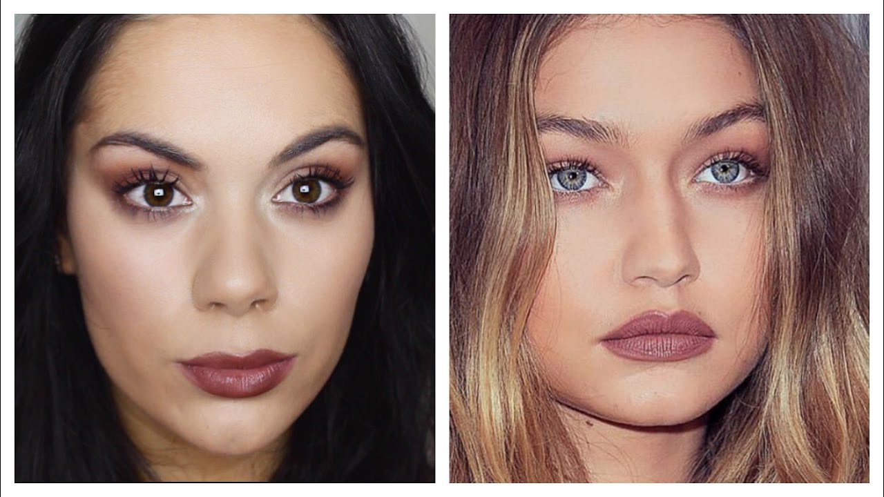 GIGI HADID GET THE LOOK, GIGI INSPIRED MAKEUP | Beauty's Big Sister - YouTube