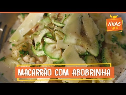 Macarrão com feijão e abobrinha | Rita Lobo | Cozinha Prática