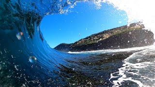 ENDLESS Perfect Left Barrels with Willy POV | GoPro 8 max settings (4k resolution 60 fps)