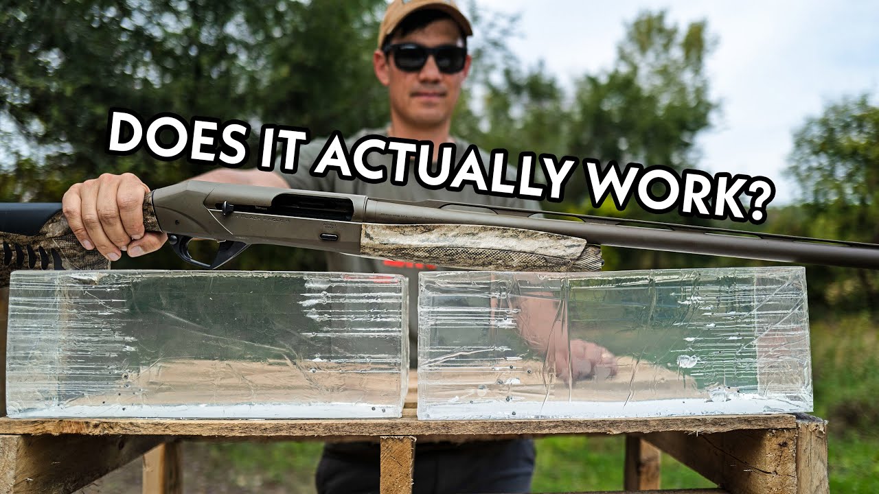 Действительно ли работает ствол Benelli Advanced Impact? Мы проверили его на баллистическом геле.