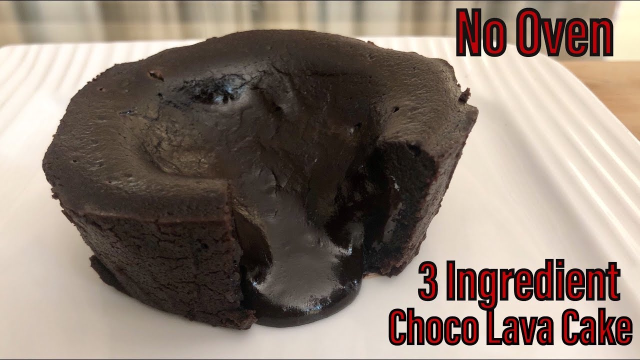 सिर्फ 3 चीज़ों से बनाएं Choco lava Cake | 3 Ingredient Choco Lava Cake | Anyone Can Cook with Dr.Alisha