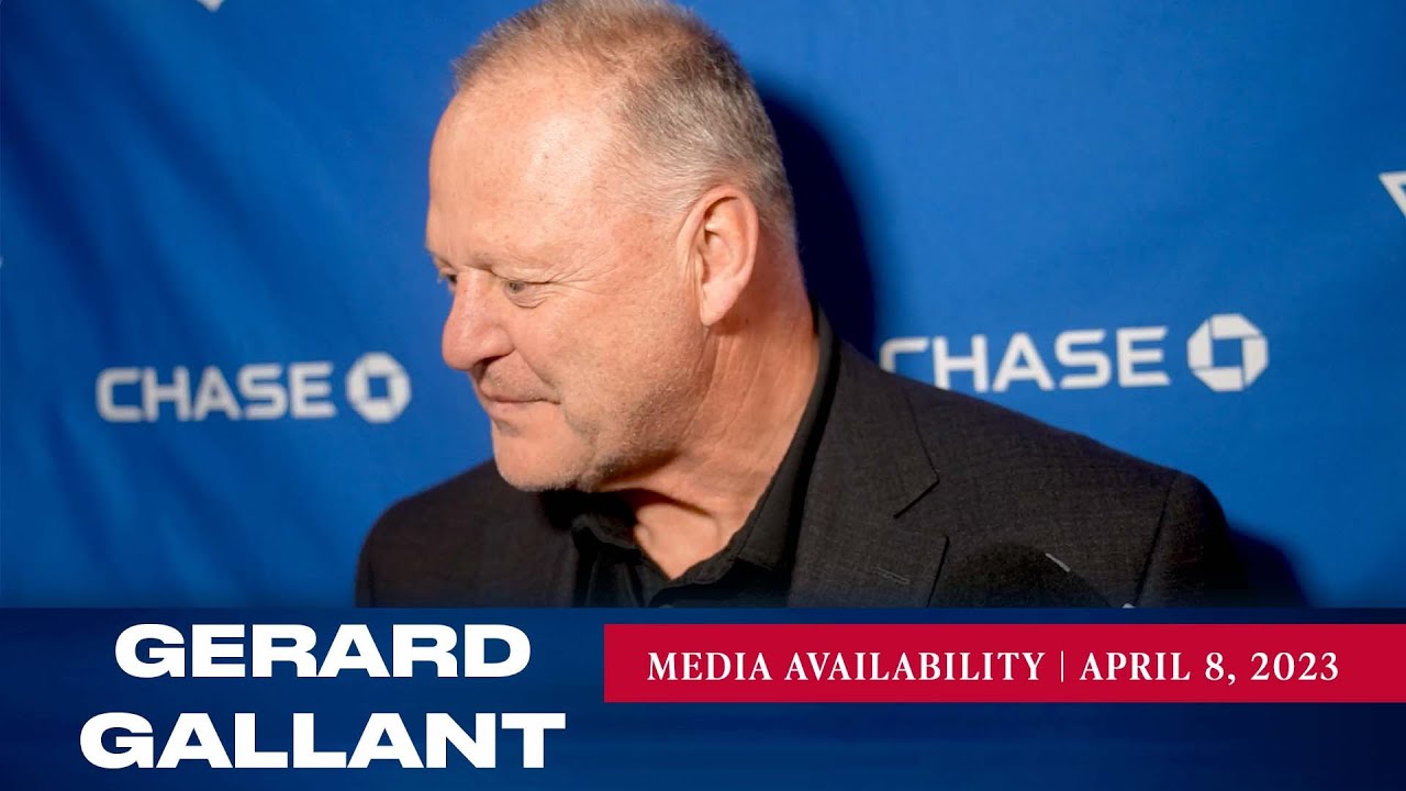 New York Rangers: Gerard Gallant Pregame Media Availability | Apr. 8 ...