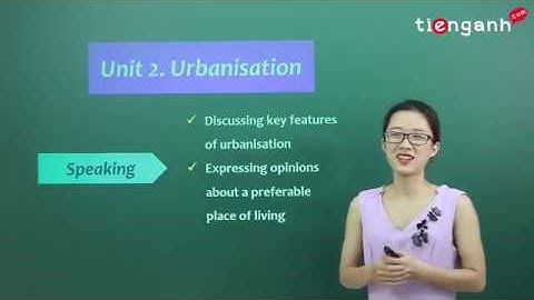 Tiếng anh lớp 12 - Unit 3: The green movement - Speaking