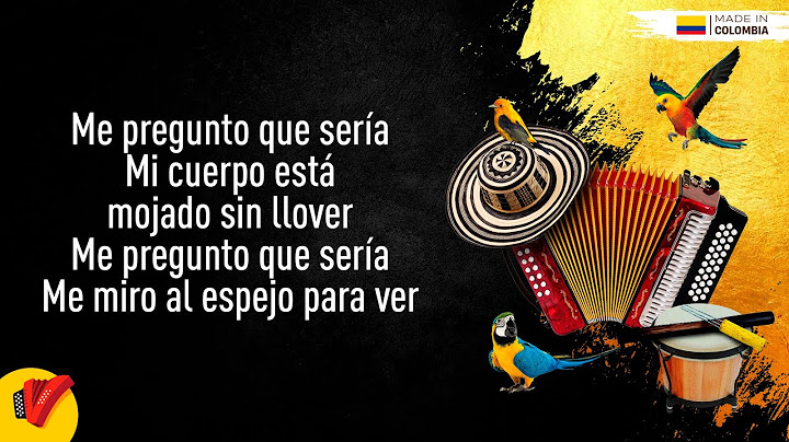 Se Me Salen Las Lágrimas, Los Gigantes Del Vallenato, Video Letra - Sentir Vallenato