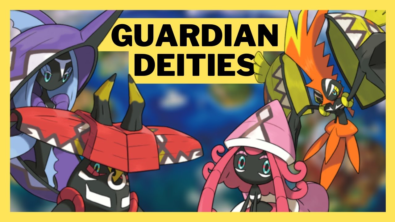 Guardian Deities TAPU KOKO, TAPU LELE, TAPU BULU, and TAPU FINI YouTube