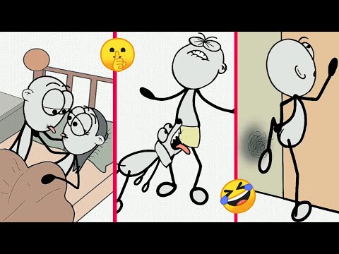 when everything reminds you of her. (funny 4k animations) #tiktok #viral