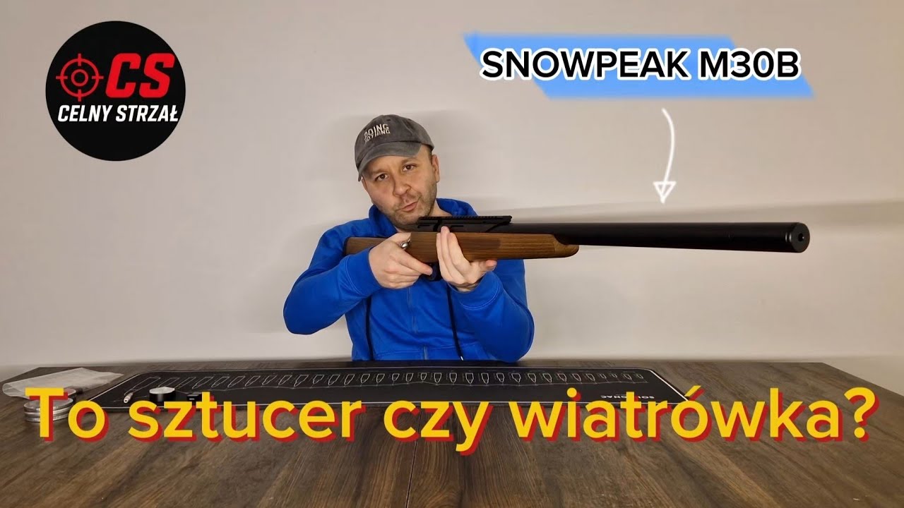 PCP jak klasyczny karabin? Test Snowpeak M30B
