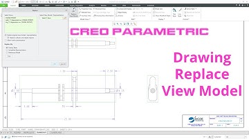 Creo Parametric - Drawings - Replace View Models