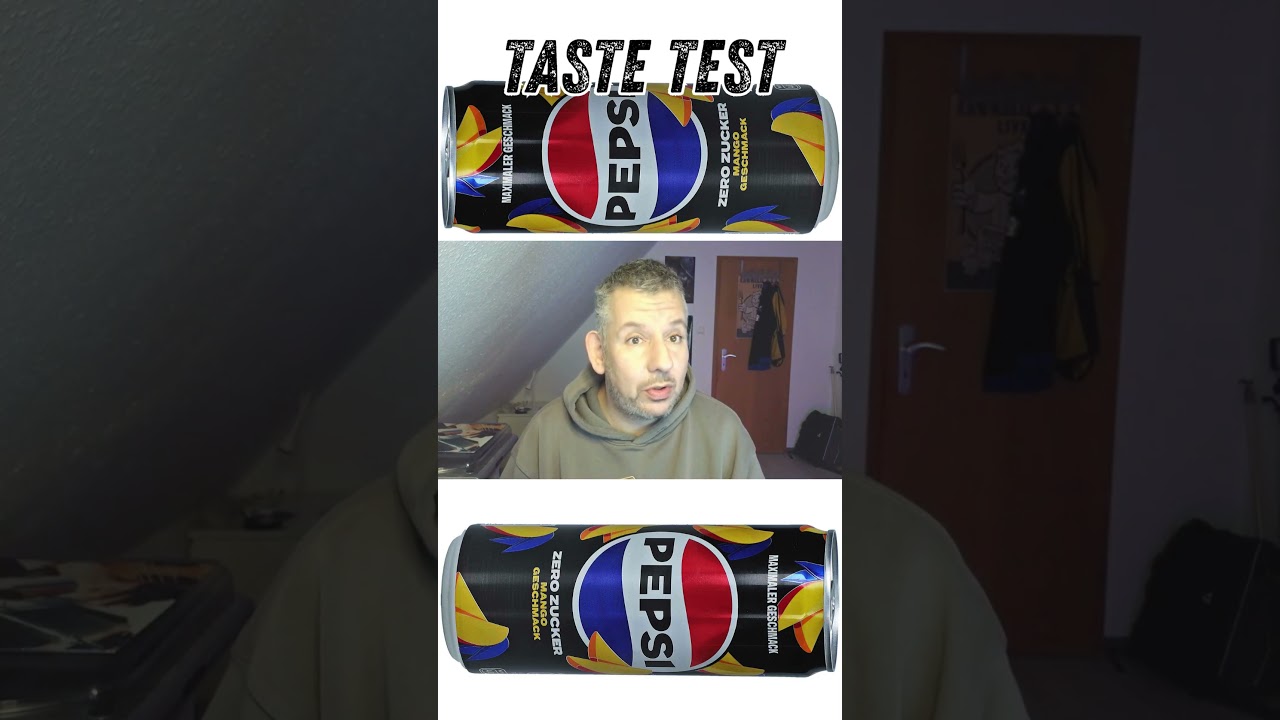 TasteTest: Pepsi Cola Mango - Angstfreude pur