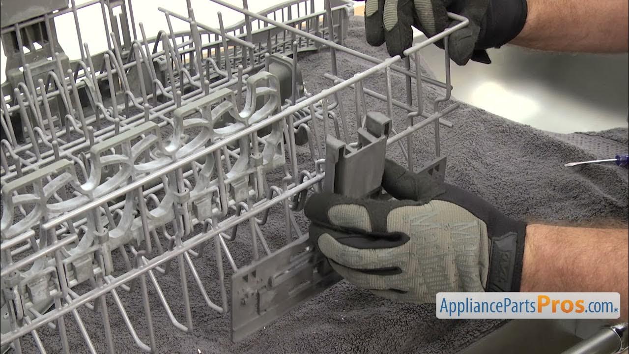 How To Whirlpool/KitchenAid/Maytag Dishwasher Upper Rack Adjuster