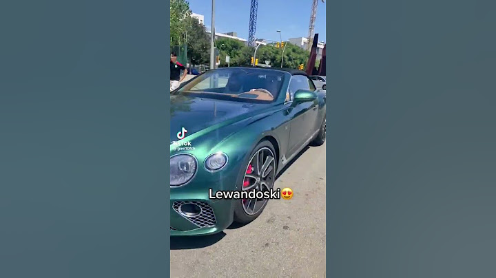 Robert Lewandowski rl9 bentley Hiszpania