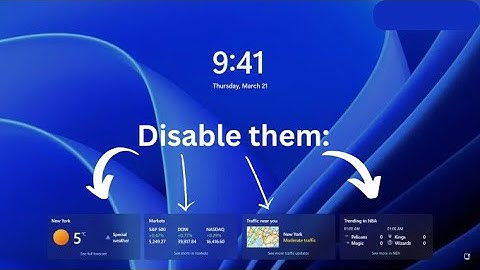 how to disable lock screen widgets without windows activation on windows 11