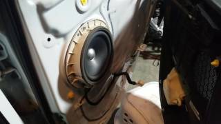 Hyundai Veloster Turbo How To Replace Factory Speakers Rear Door Passenger Side