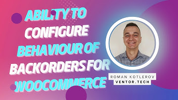 Odoo WooCommerce Connector PRO -  Ability to configure behaviour of backorders